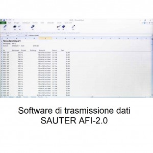 Software di trasmissione dati SAUTER AFI-2.0